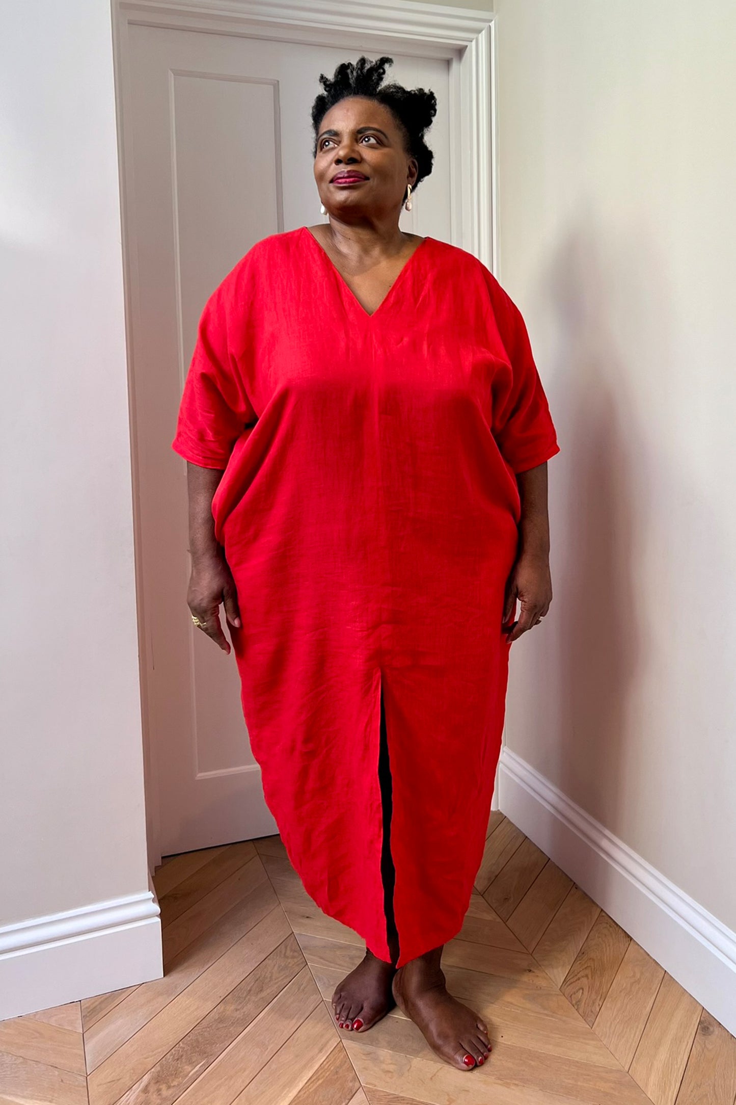 Udo Dress in Red