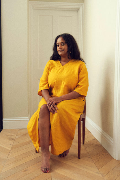 The Udo Dress In Marigold