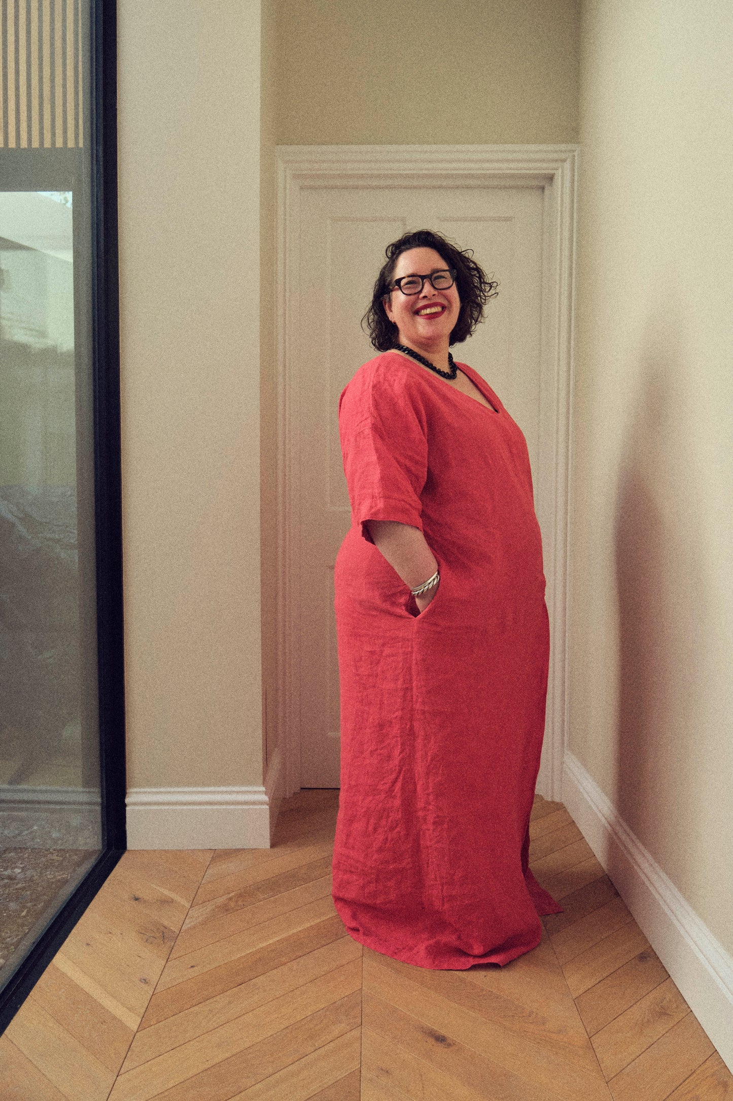 The Udo Dress In Red